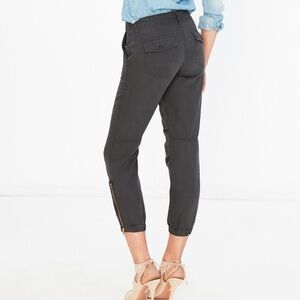 MOTHER Misfit Crop Girl Boy Etc.. in Dye Charcoal joggers